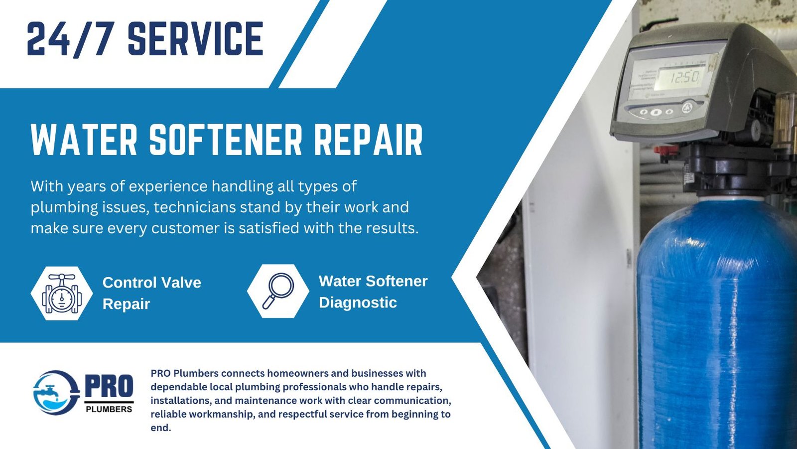 Water softener repair in Chino, CA